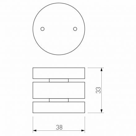 Slim Magnetic Коннектор круглый шарнирный для накладного шинопровода (чёрный) Elektrostandard
