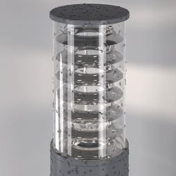 Ландшафтный светильник Elektrostandard 1507 TECHNO серый
