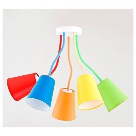 Потолочная люстра TK Lighting 2107 Wire Colour