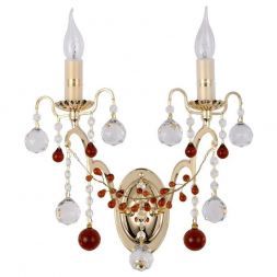 Бра Crystal Lux Fruta AP2 Gold