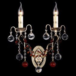 Бра Crystal Lux Fruta AP2 Gold
