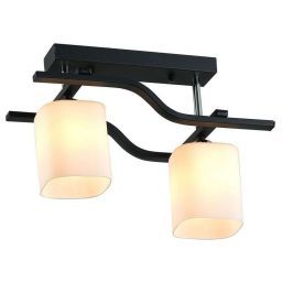 Светильник потолочный Linvel LV 9347/2 Ментор Чёрный/хром Е27 60W 360х180х290мм (LINVEL LV 9347/2 Ментор Чёрный/хром Е27 60W)