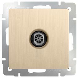 Розетка TV Werkel W1183010 шампань рифленый (WL10-TV)
