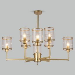 Потолочный светильник Eurosvet 60144/8 золото Inari (EUROSVET 60144/8 золото)