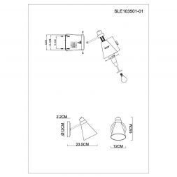 Бра Evoluce SLE103501-01 BIANE