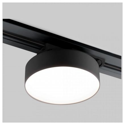 Трековый светодиодный светильник для однофазного шинопровода Pila 12W 4200K Elektrostandard 85078/01 черный