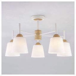 Люстра Eurosvet 70085/5 белый (EUROSVET 70085/5 белый)