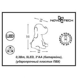 Светодиодный светильник Novotech 357337