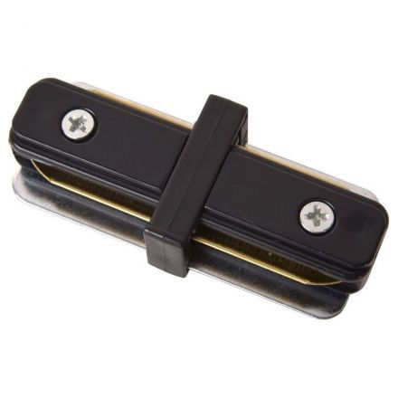 Коннектор прямой для однофазного трека G85401 BK Gerhort
