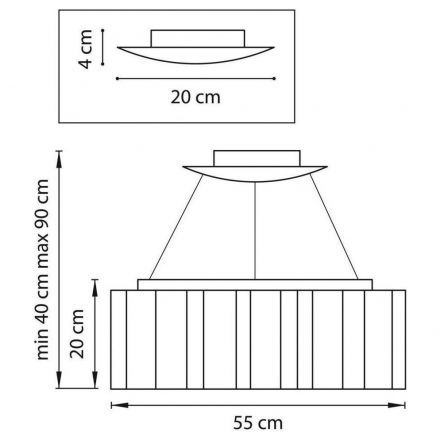 Подвесная люстра Lightstar Nubi 802163