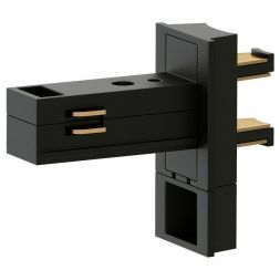 Slim Magnetic Соединитель для круглого шарнирного коннектора (чёрный) Elektrostandard