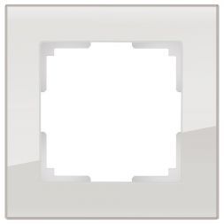 Рамка 1-местная Werkel W0011117 дымчатое стекло (WL01-Frame-01)