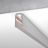 Elektrostandard Slim Magnetic Шинопровод накладной (белый) (1 м) 85085/00