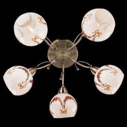 Люстра Eurosvet 30033/5 античная бронза