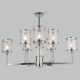 Потолочный светильник Eurosvet 60144/8 хром Inari (EUROSVET 60144/8 хром)