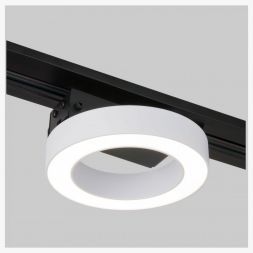 Трековый светодиодный светильник для однофазного шинопровода Spila 12W 4200K Elektrostandard 85079/01 белый
