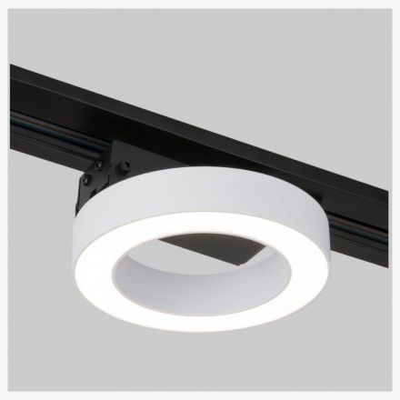 Трековый светодиодный светильник для однофазного шинопровода Spila 12W 4200K Elektrostandard 85079/01 белый