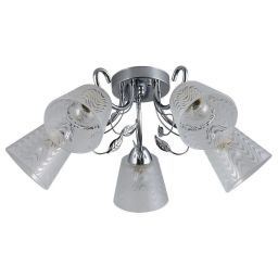 Люстра ЭкономСвет 12191/5CR WT (EKONOMSVET 12191/5CR WT)