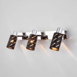 Настенный светильник Eurosvet 20090/3 черный/хром