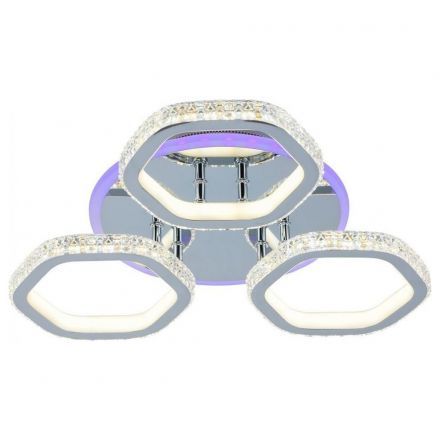Светодиодная люстра Profit Light 8046/3 CHR