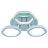 Светодиодная люстра Profit Light 8046/3 CHR