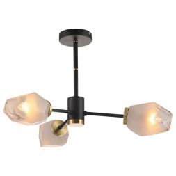 Потолочный светильник Gerhort G31125/3BK+AB WT