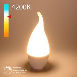 Светодиодная диммируемая лампа Dimmable 7W 4200K E14 (CW35) Elektrostandard