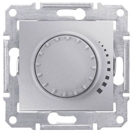 Светорегулятор поворотный Schneider Electric Sedna Алюминий 25-325Вт, для л/н и г/л с электр. трансформатором