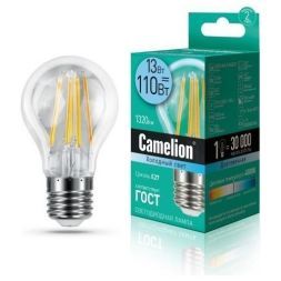 Светодиодная лампа Camelion LED13-A60-FL/845/E27