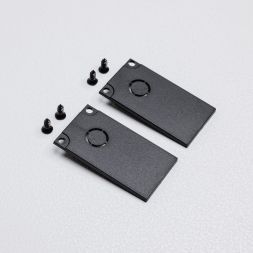 Торцевая заглушка для встраиваемого трекового шинопровода MKA-2R-EC-B Черный