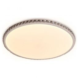 Потолочный светодиодный светильник Ambrella FF70 WH CRYSTAL