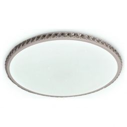 Потолочный светодиодный светильник Ambrella FF70 WH CRYSTAL