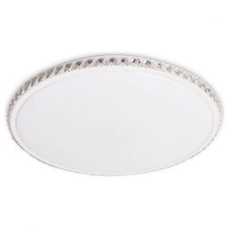 Потолочный светодиодный светильник Ambrella FF70 WH CRYSTAL